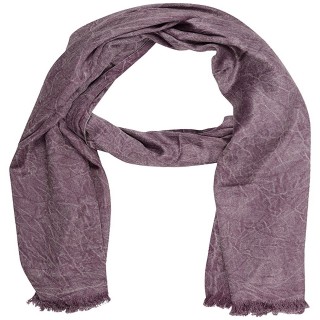 Satin Shaded Stole - Purple